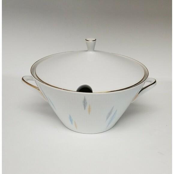 Seltmann Weiden Bavaria Monika Vintage Gold Rims Rare 64 PC Dinnerware China Set - Picture 6 of 16